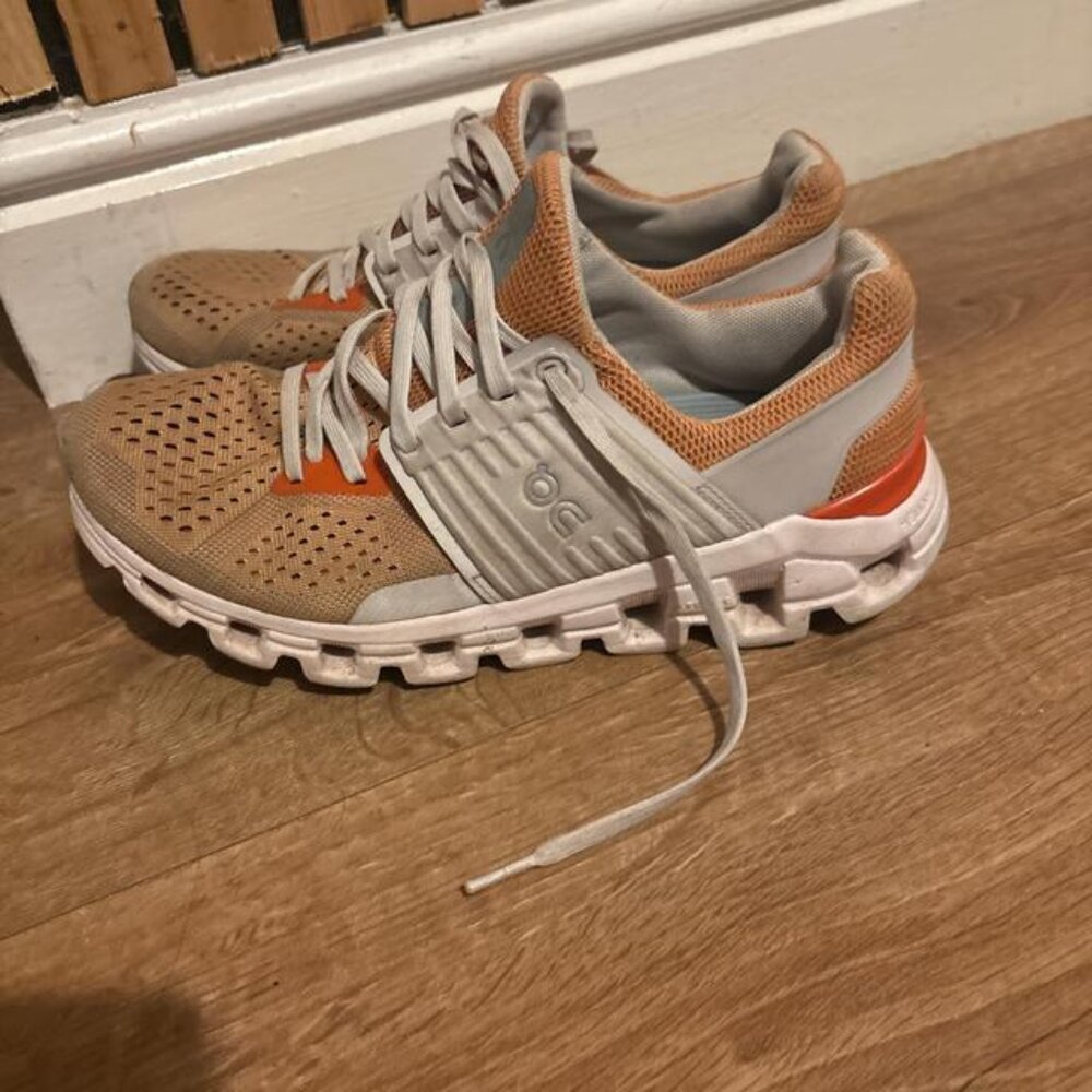 On Running Women's Multi and Orange Trainers